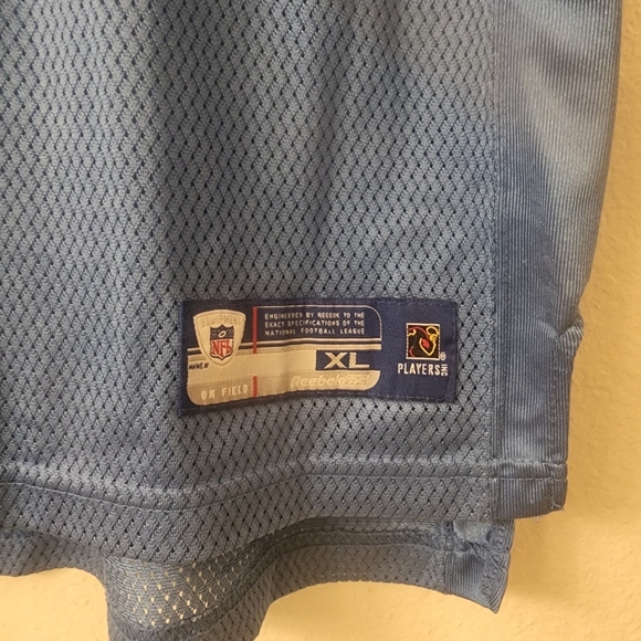 NFL Antonio Gates San Diego Chargers Powder Blue Reebok Jersey Boys Size XL - Picture 2 of 7